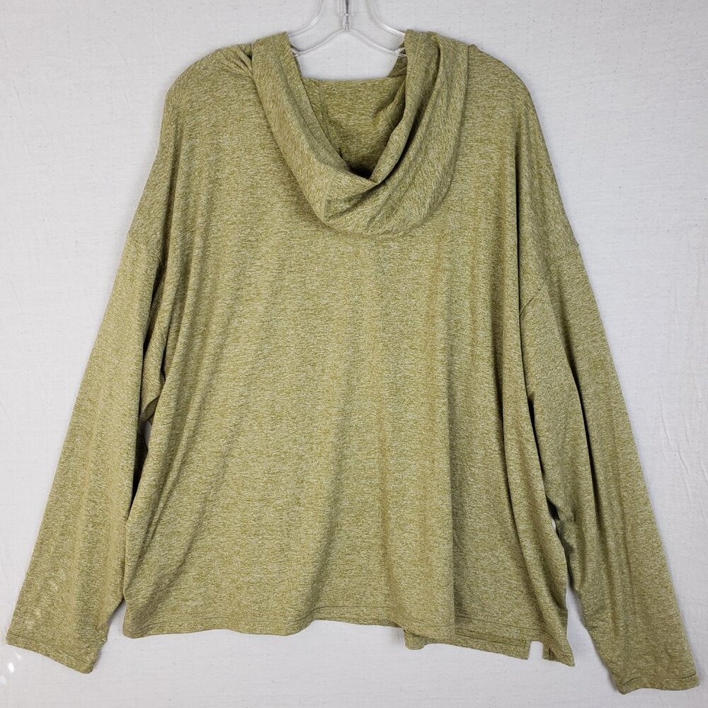 NWOT Athleta Uptempo II Sweatshirt Hoodie Plus size 3X Soft Stretch Athleisure - Picture 8 of 14